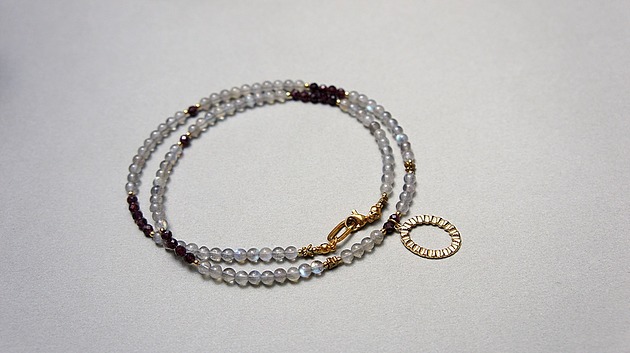 chokery Labradoryty  /choker/ vol. 10  - Szlachetna kolekcja