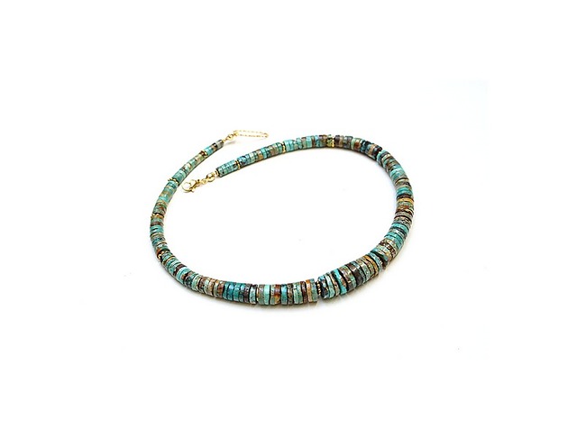 chokery Turkus vol. 21 /choker/ - Szlachetna kolekcja