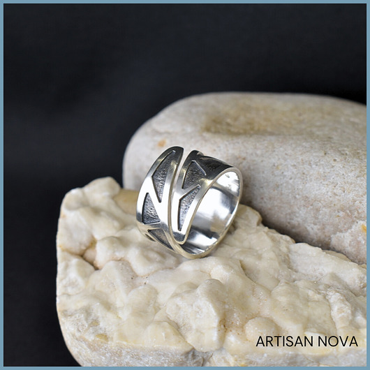 obrączki SATIN SILVER 