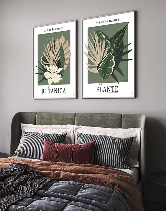 plakaty Zestaw plakatów botanicznych