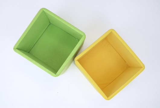 zielone pudełko na zabawki maneleDeco