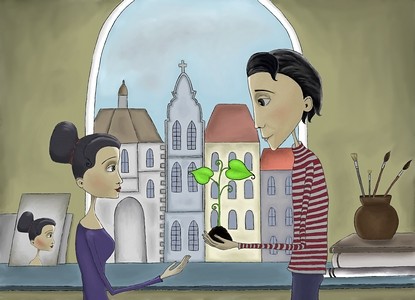 Ilustracja lamarta