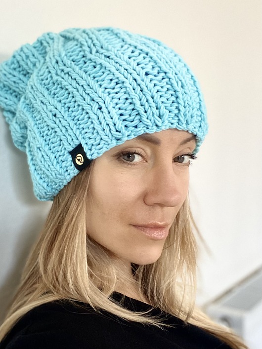 czapki damskie CZAPKA RH5 Baby Blue