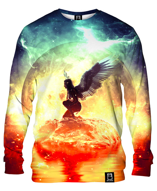 bluza bez kaptura damska Bluza Bez Kaptura Damska DR.CROW Angel of Death