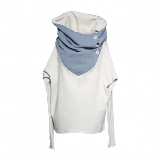 Nubee - QOM#01 - Bluza komin prosty  Nubee