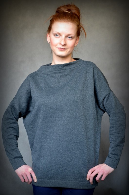 Bluza dresowa typu oversize L/XL ivy style