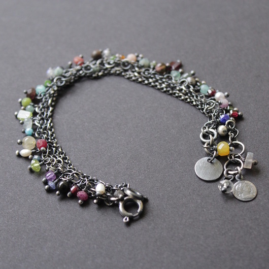 bransoletki z kamieni naturalnych Szczęśliwa ONA podwójna