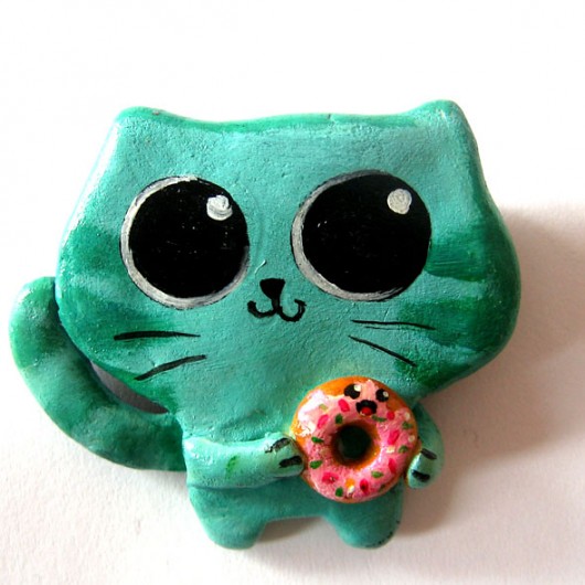 kot i donut Monika Suska
