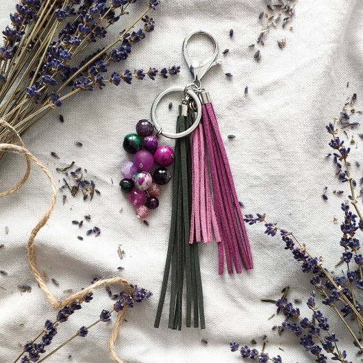 Brelok / Zawieszka do torebki Lavender I REVEAL