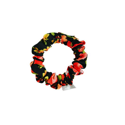 gumki do włosów Scrunchie do włosów, gumka do włosów z wiskozy Pieśń nocy MINI
