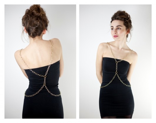 Body Chain Golden Dust