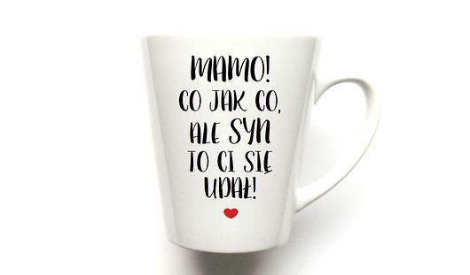 Kubek Latte DLA MAMY OD SYNA FarrowDesign