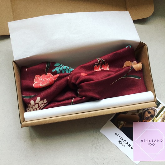 Sunset Floral Headband - Opaska Girlsband