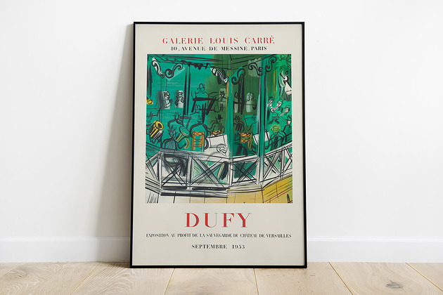 plakaty Raoul Dufy - Exhibition Poster