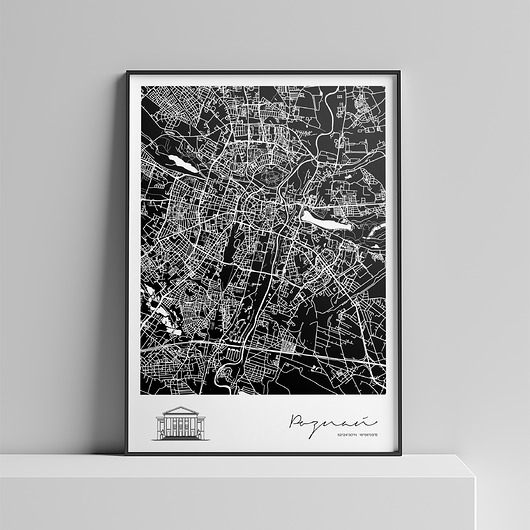 plakaty Plakat Miasto - Poznań