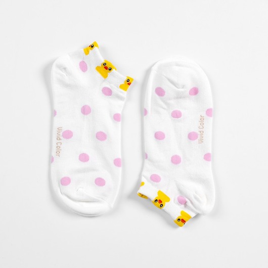 Słodkie kaczuszki (białe) CandySox