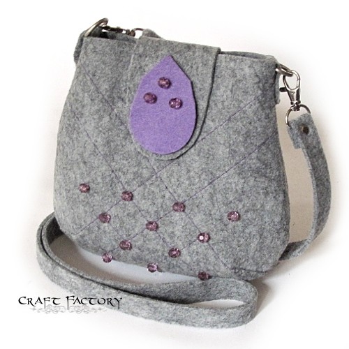 Crystals in Lavender- torebka na ramię Craft Factory