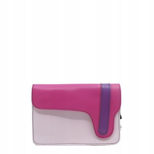 torby na ramię Torebka listonoszka damska skórzana regulowany odpinany pasek eko OLIVKA