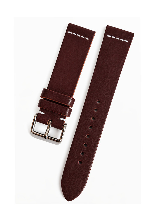 zegarki różne Pasek do zegarka  rozm: 20mm ciemno brązowy