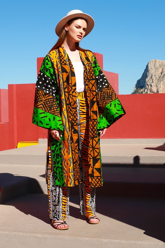 bluzki kimonowe damskie Kimono Makaba Revival