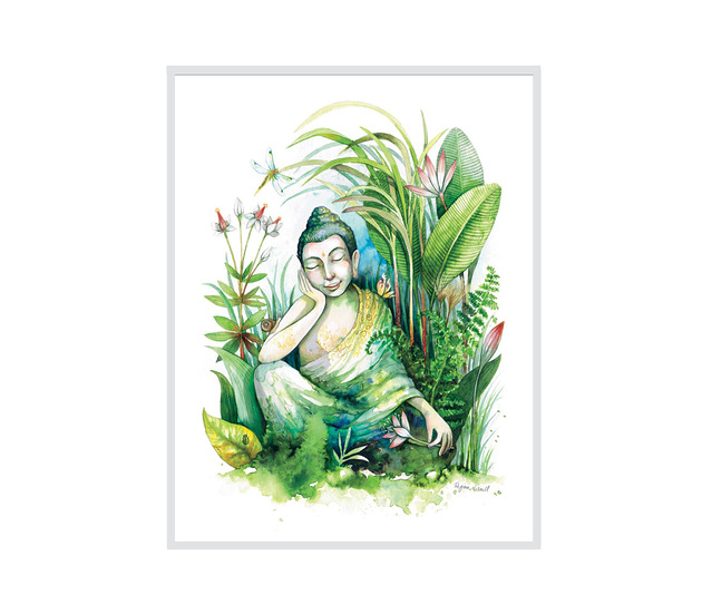 Plakat Peaceful / 40x50 Regina Land Atelier