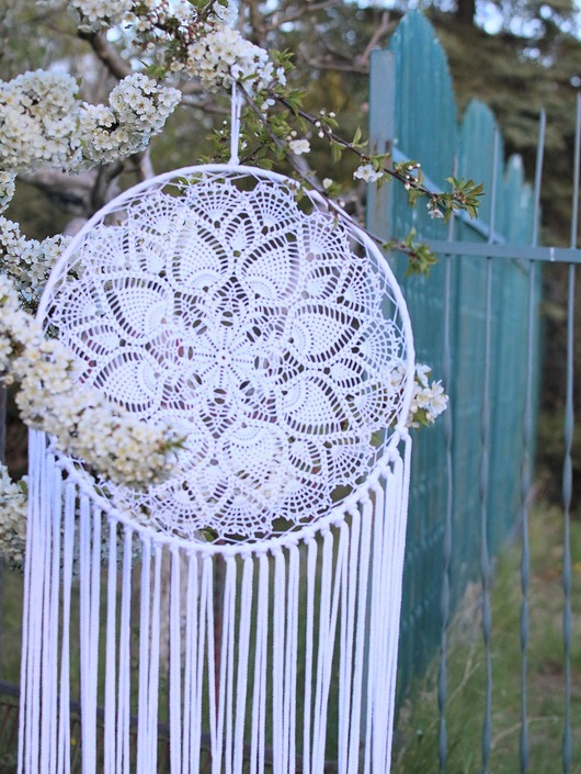 łapacze snów Łapacz snów biały 50 cm/150 cm