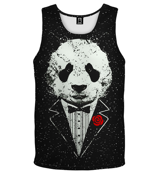 t-shirty męskie DR.CROW Bokserka Męska Panda Godfather