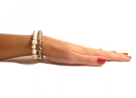 Zestaw Bransoletek 'Pearls & Crystals'  labonita