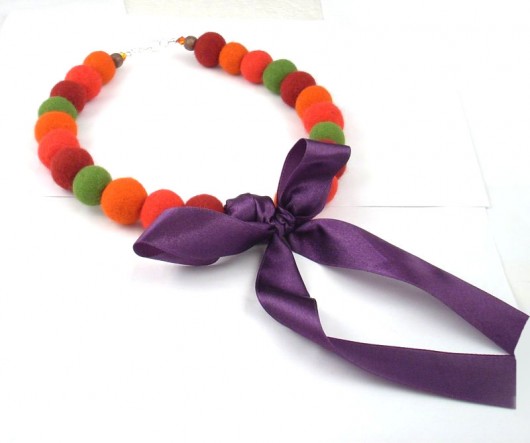 Naszyjnik:( Srebrne Zap.) Love Colours of Dolce filcant