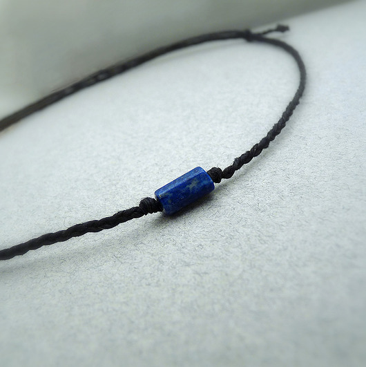 chokery Lapis lazuli choker simple