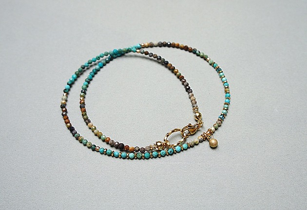 chokery Turkus vol. 19 /choker/ - Szlachetna kolekcja