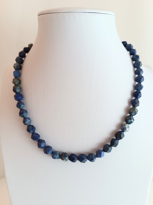 korale Naszyjnik Korale Kamień naturalny Lapis Lazuli