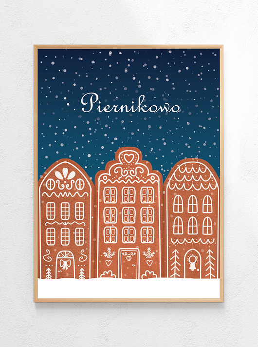 plakaty Plakat Piernikowo