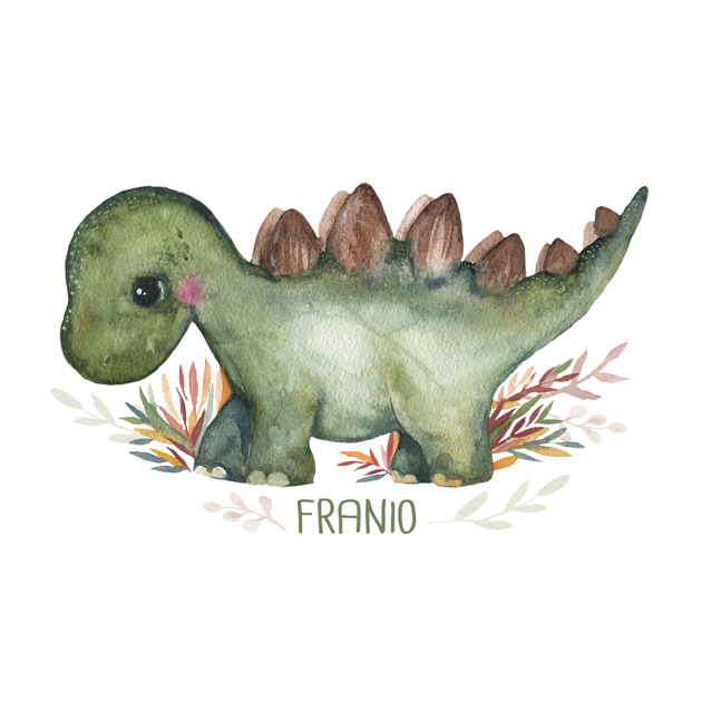 obrazy i plakaty do pokoju dziecięcego Dino Franio plik cyfrowy