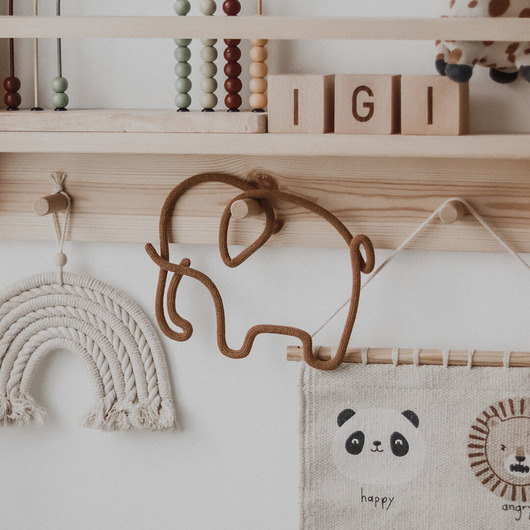 pokój dziecka - różne Słoń - ozdoba na ścianę