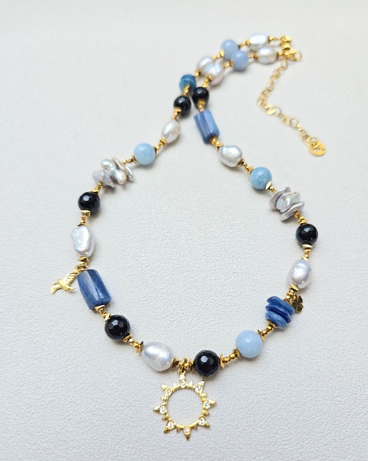 srebrne naszyjniki Naszyjnik W Stronę Słońca