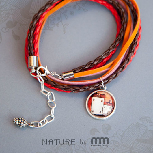 DOMKI bransoletka 2in1 muamua design