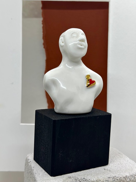 figurki i rzeźby Korek do wina/  figurka  porcelanowa