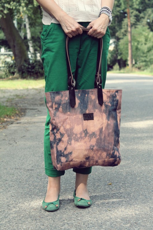 Jeans & Leather Shopper II MAY