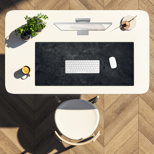 podkładki Elegancka podkładka na biurko pod mysz  90x40 CALM inspirowana naturą