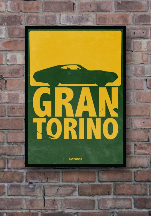 Gran Torino - plakat minimalmill