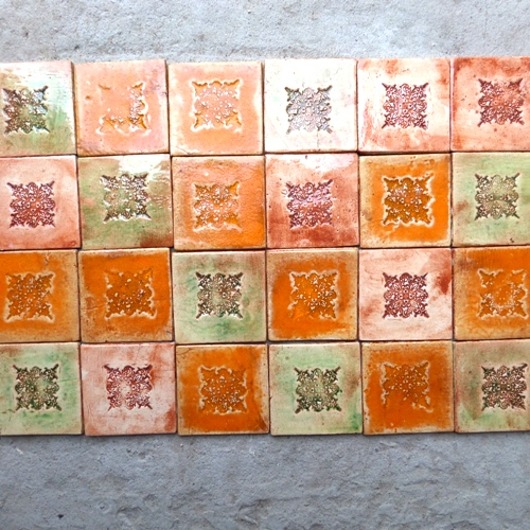 dekory ceramiczne- rustykalnie niepoprawne artkafle