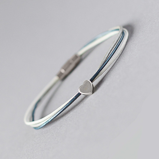 Lekkie Serduszko  v Silver Gray Mitsu