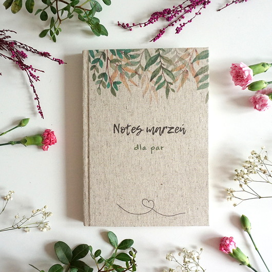 Notes marzeń dla par Prezent Ślub Walentynki Pracownia Zeszytów