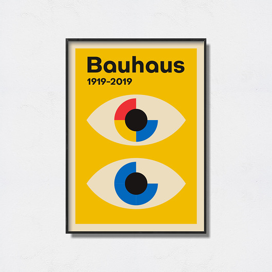 plakaty Bauhaus Art Exhibition Poster