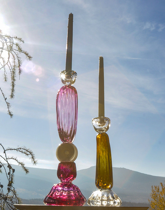 świeczniki i świece Świecznik "Optyk"