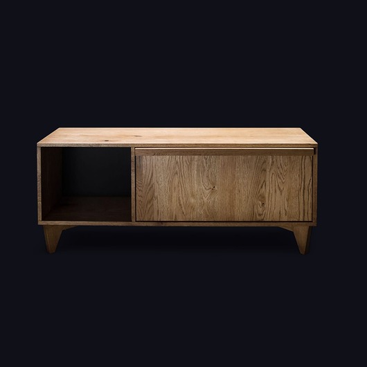 szafki Szafka RTV z litego drewna - model SR1