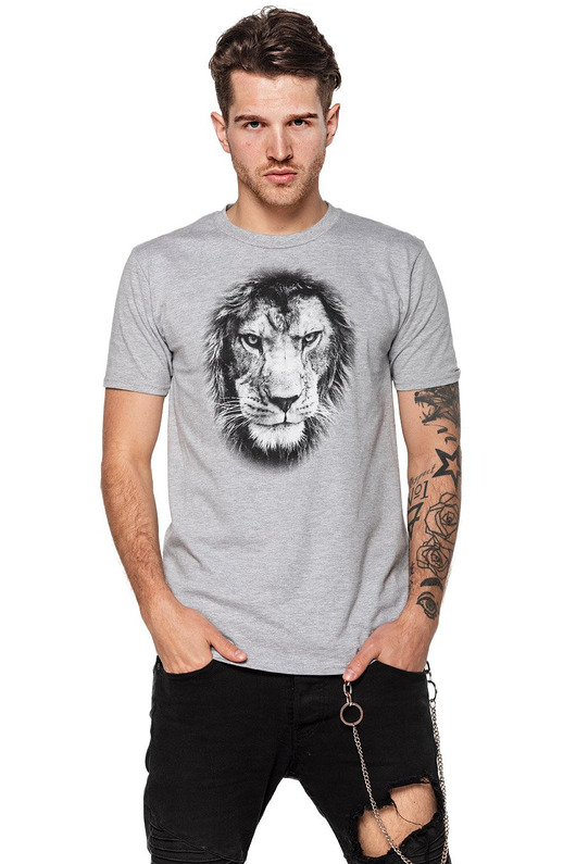 t-shirty męskie T-shirt męski UNDERWORLD Lion