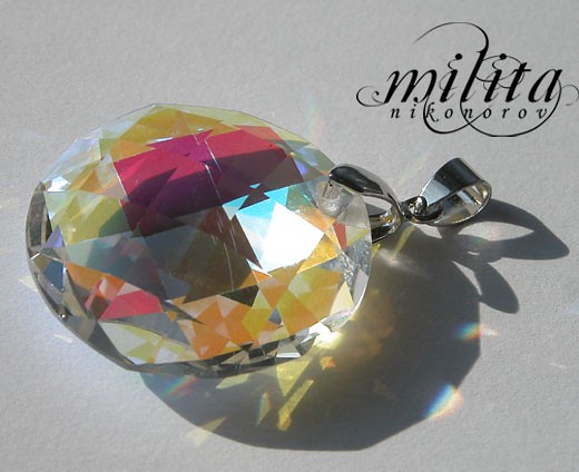Diamond Crystal AB, kryształ, zawieszka milita nikonorov