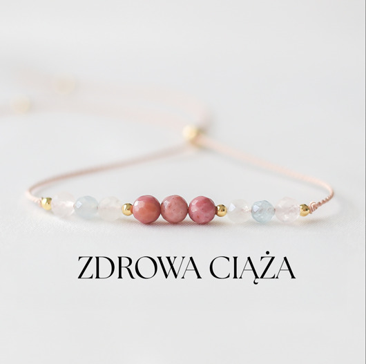 bransoletki na sznurku Bransoletka Zdrowa Ciąża, Prezent dla Przyszłej Mamy